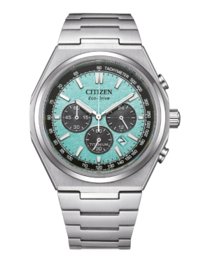 Ρολόι CITIZEN Eco-Drive Chronograph Silver Titanium Bracelet