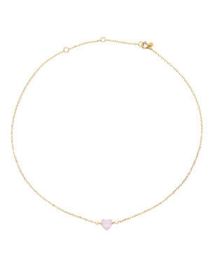 Κολιέ BREIL Candy από ανοξείδωτο ατσάλι με νεφρίτη